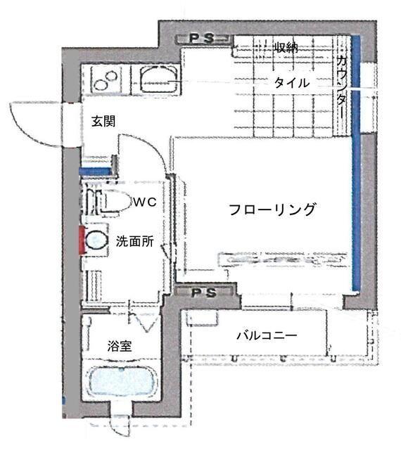  間取り図写真
