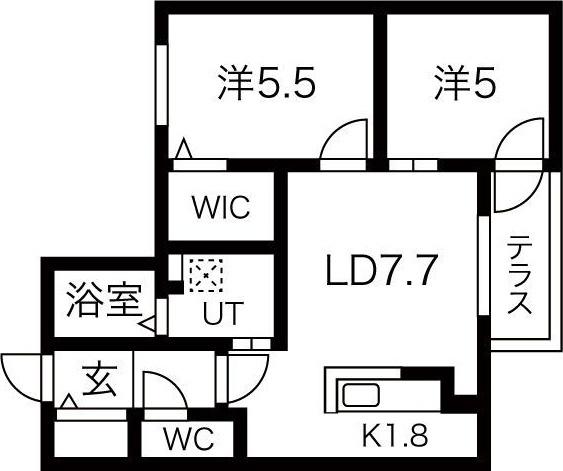  間取り図写真