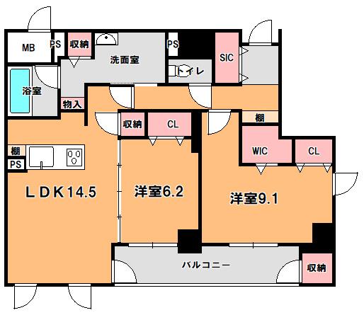  間取り図写真
