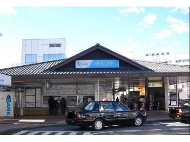 小田急線・新松田駅：1310m