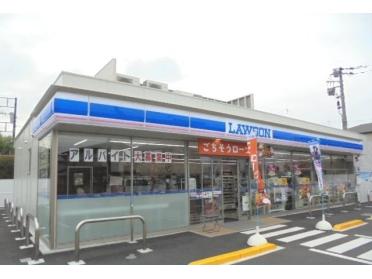 ローソン岩原店：80m