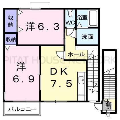  間取り図写真