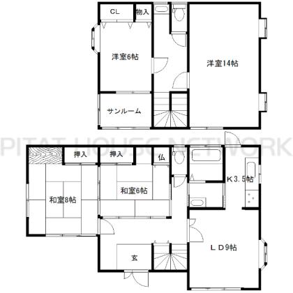  間取り図写真