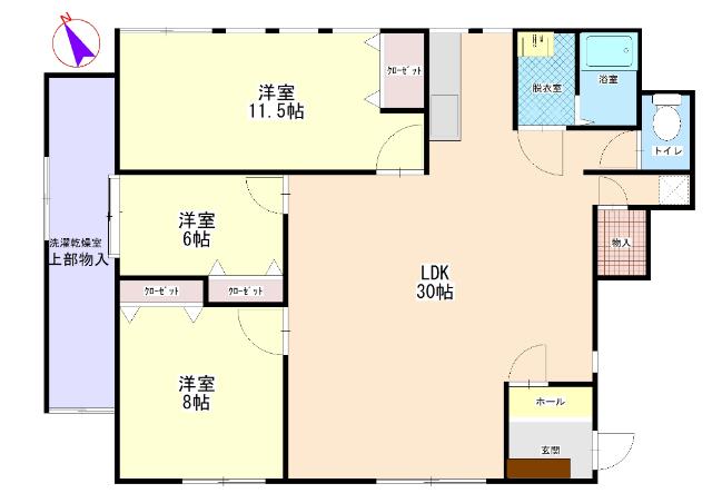  間取り図写真