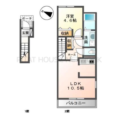  間取り図写真