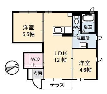  間取り図写真