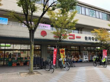 ニッコー佐井寺店：268m