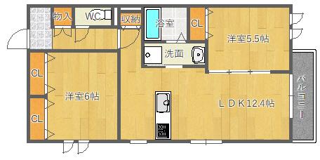 間取り図写真