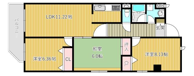  間取り図写真