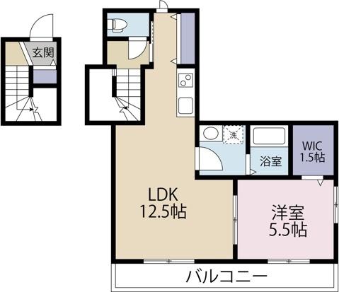  間取り図写真