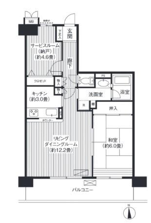  間取り図写真