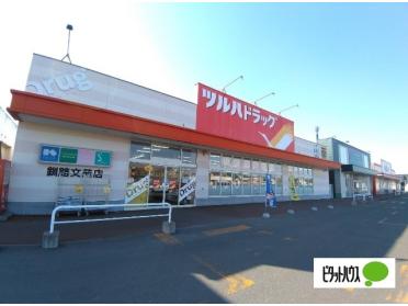 ツルハドラッグ釧路文苑店：616m