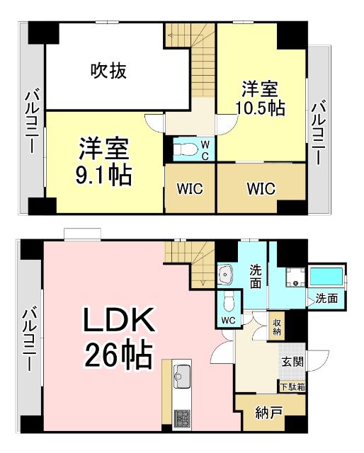  間取り図写真