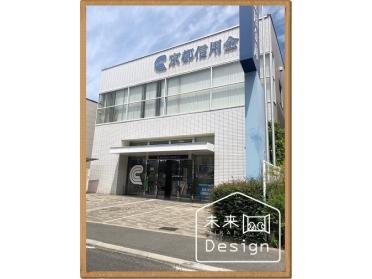 京都信用金庫城陽支店：380m