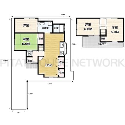  間取り図写真