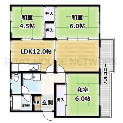  間取り図写真