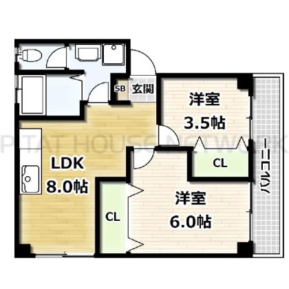  間取り図写真