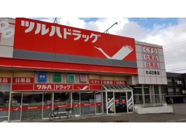 ツルハドラッグ北41条店：668m