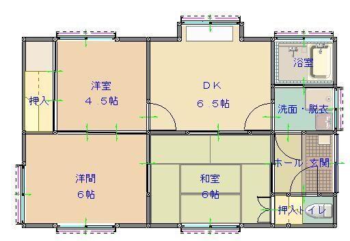  間取り図写真