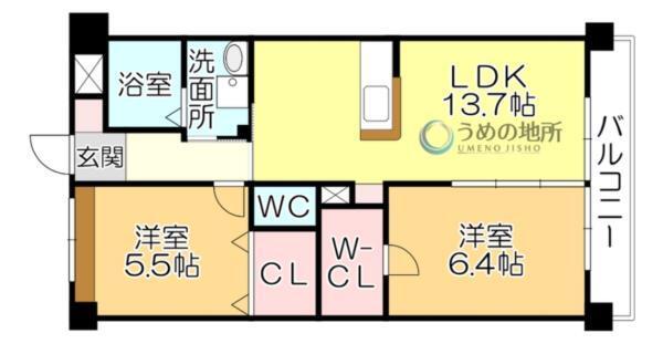 間取図(平面図)