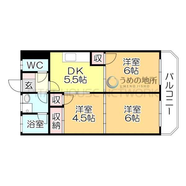 間取図(平面図)