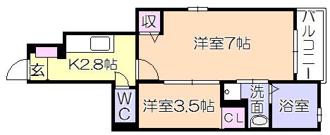 間取図(平面図)