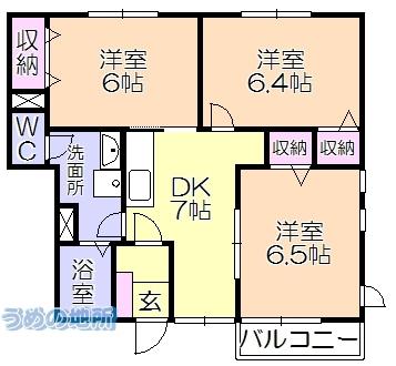 間取図(平面図)