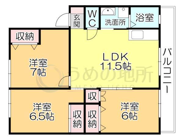 間取図(平面図)