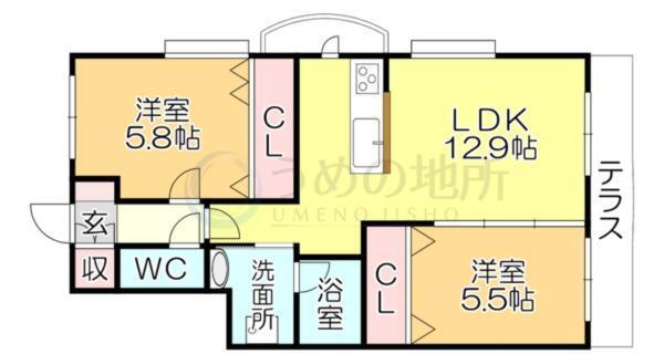 間取図(平面図)