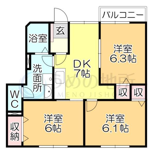 間取図(平面図)