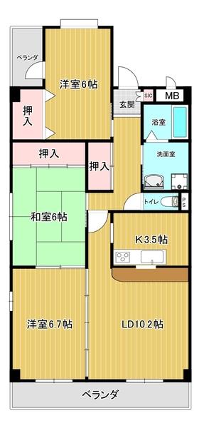  間取り図写真