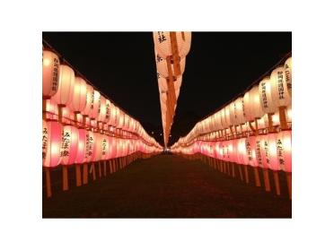 静岡県護國神社：600m