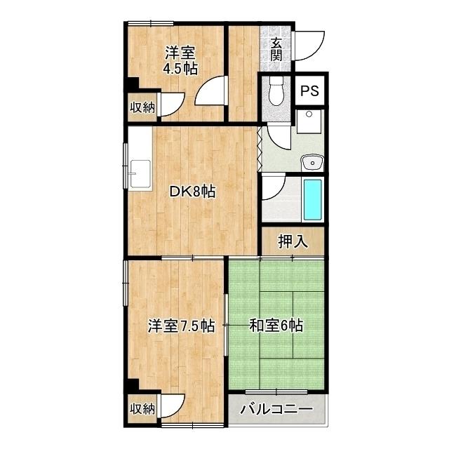  間取り図写真
