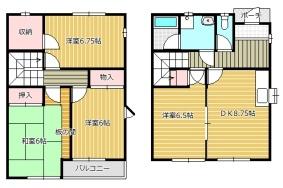 葵区北安東1丁目　一棟 間取り図画像