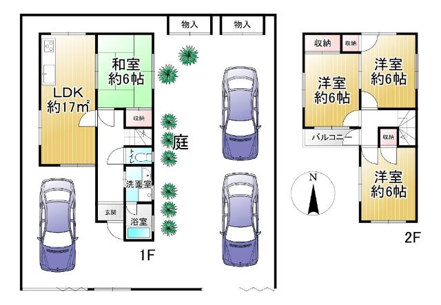  間取り図写真
