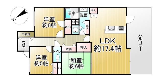  間取り図写真
