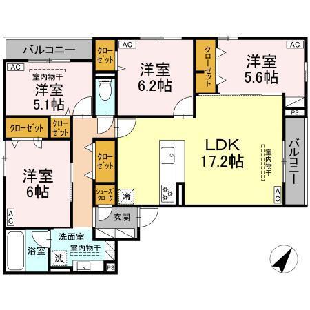  間取り図写真