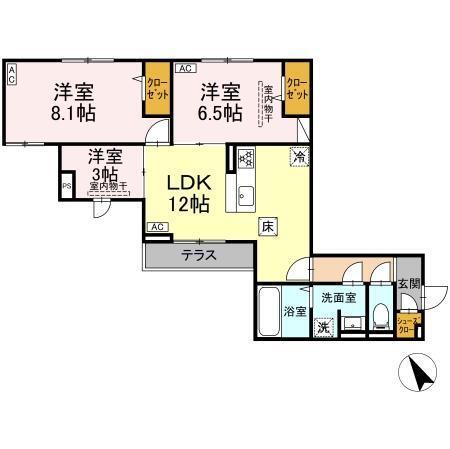  間取り図写真
