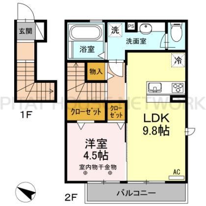  間取り図写真