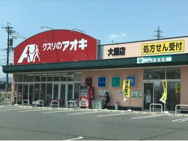 クスリのアオキ大屋店：230m