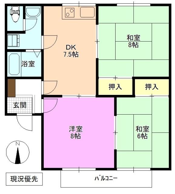  間取り図写真