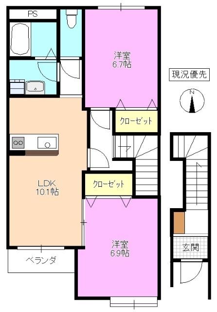  間取り図写真