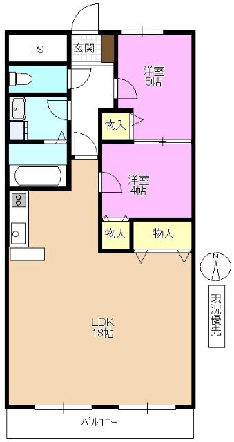  間取り図写真