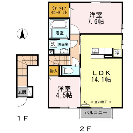  間取り図写真