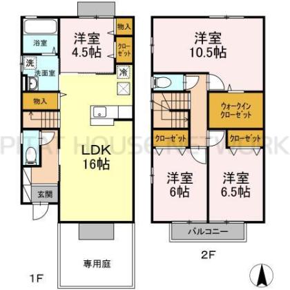  間取り図写真