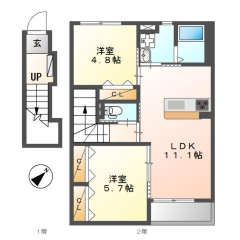  間取り図写真