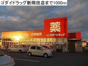 ゴダイドラッグ新岡田店：1000m