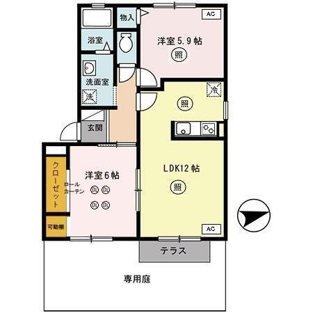 間取り図写真