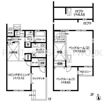  間取り図写真