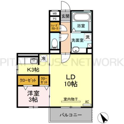  間取り図写真